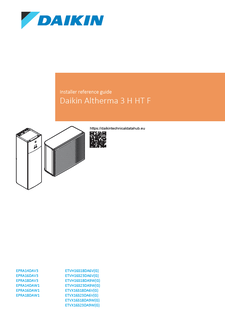 EPRA014-018DV, EPRA014-018DW, ETVH-D6V, ETVH-D6VG, ETVH-D9W, ETVH-D9WG, ETVX-D6V, ETVX-D6VG, ETVX-D9W, ETVX-D9WG_4PEN587502-1_2019_07_Installer reference guide_English download